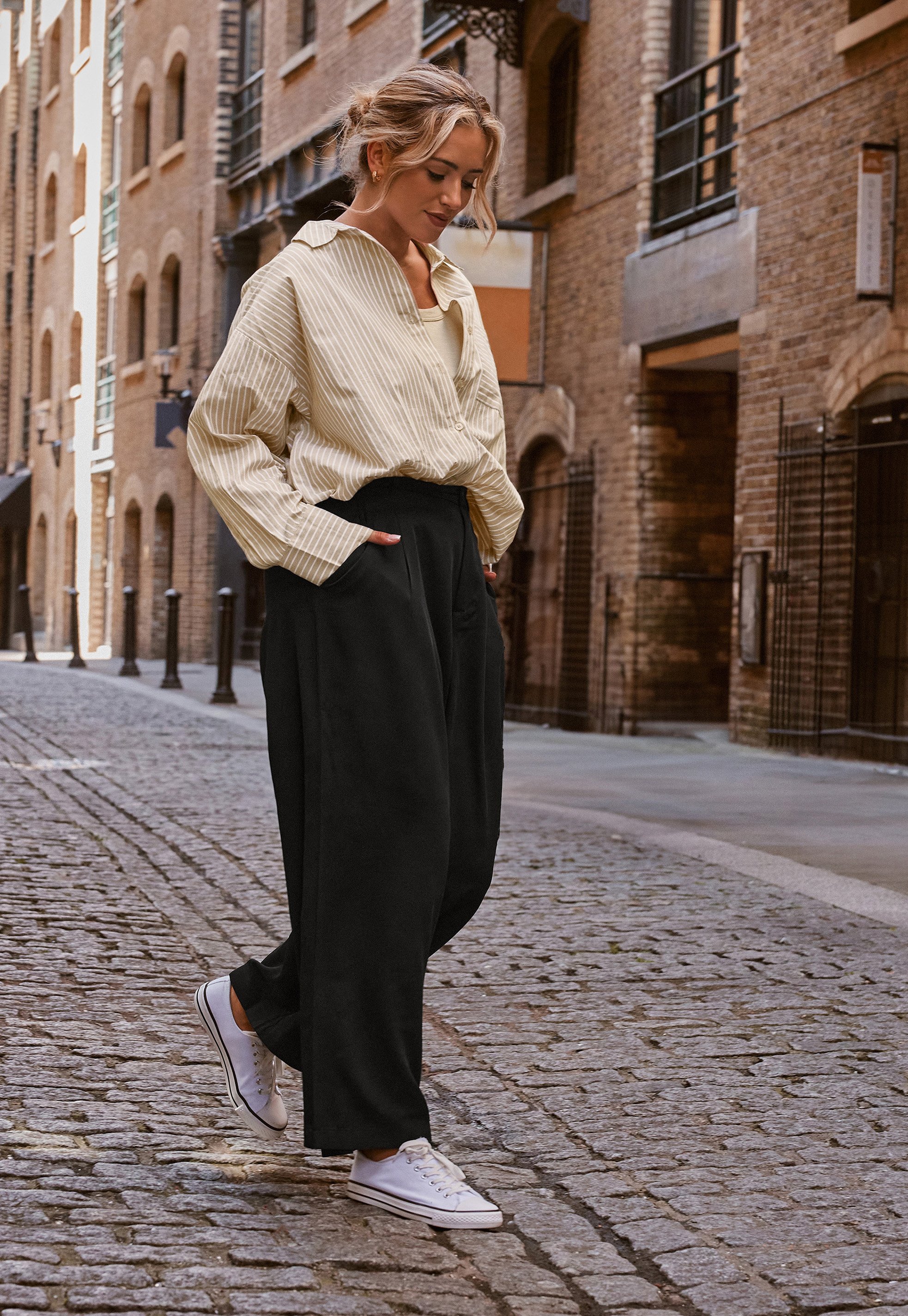 Hemdbluse outfit Clearance